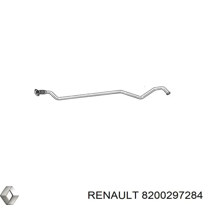 Глушник Renault (RVI) 8200297284 ціна, від 69.23 USD