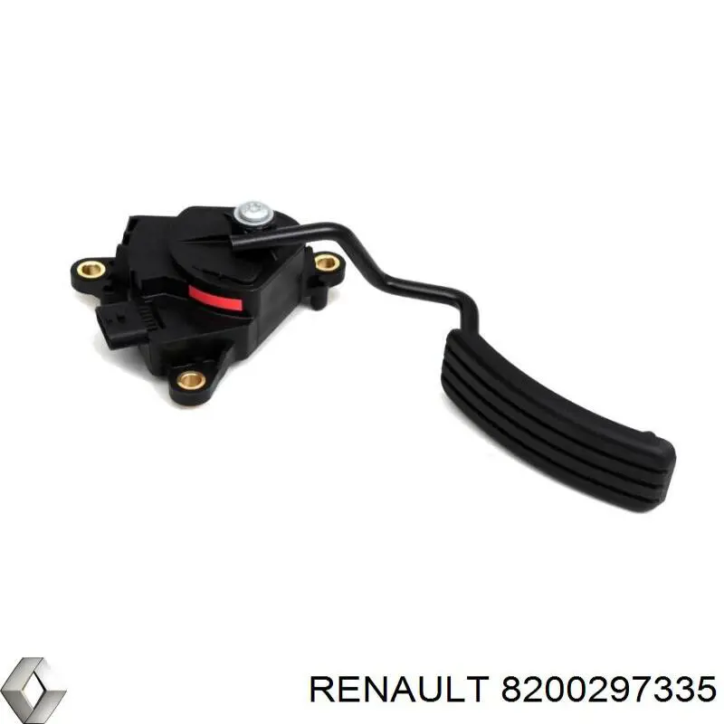Педаль газу (акселератора) Renault Clio 3 (BR01, CR01) (Рено Кліо)
