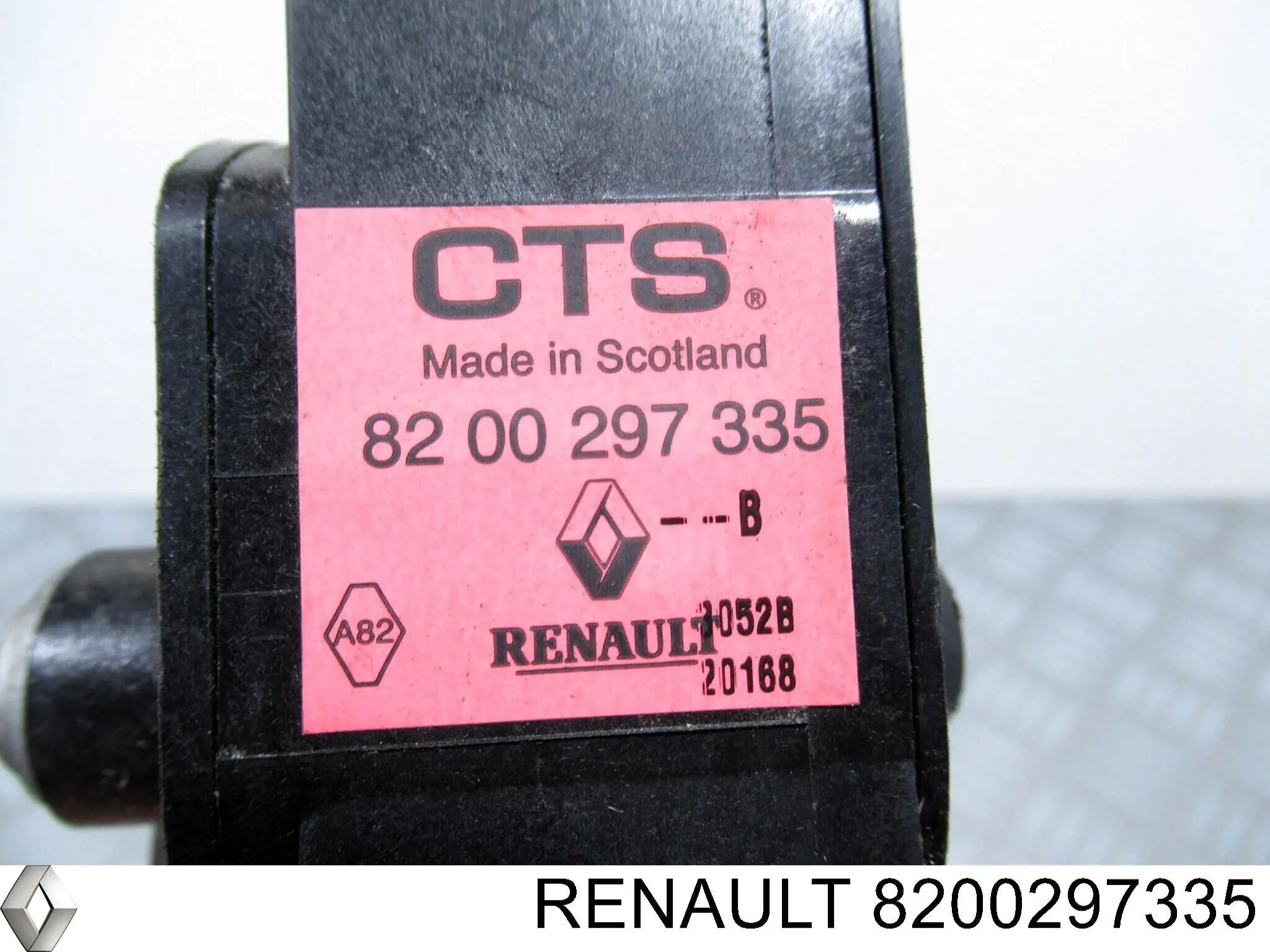 8200297335 Renault (RVI) Педаль газу (акселератора)