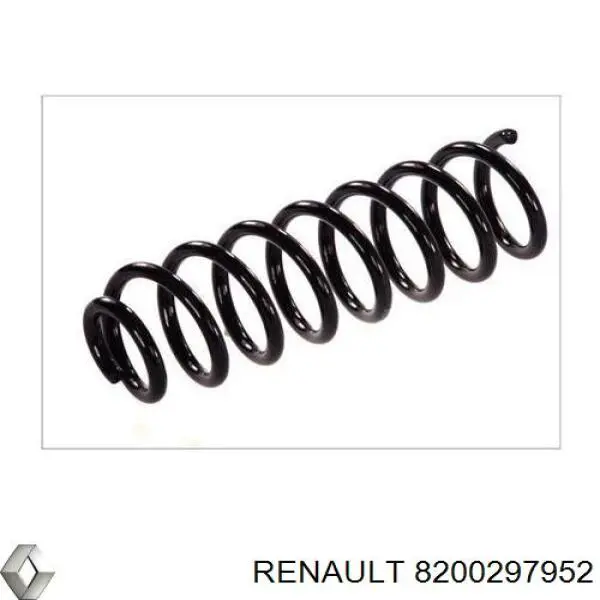 Пружина задня Renault (RVI) 8200297952 ціна, від 24.21 USD