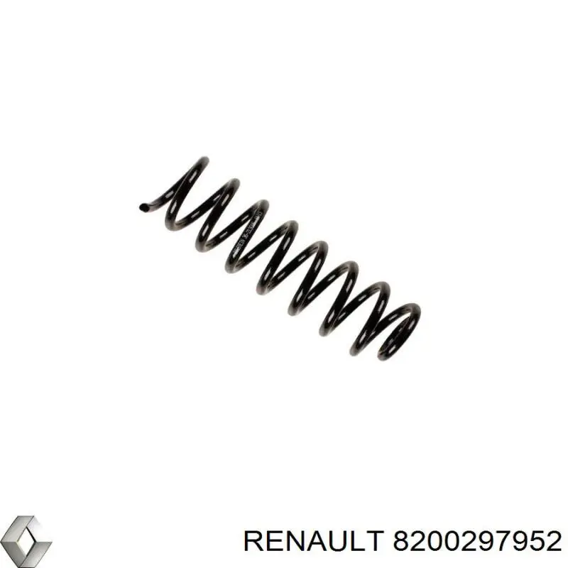 Задні пружини 8200297952 Renault (RVI)