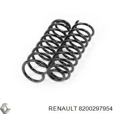 Купити 8200297954 Renault (RVI) Задні пружини