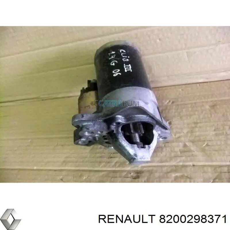 Стартер 8200298371 Renault (RVI)