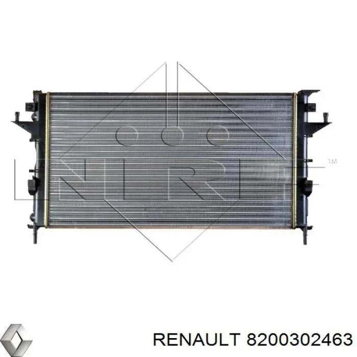 8200302463 Renault (RVI) Радіатор охолодження двигуна