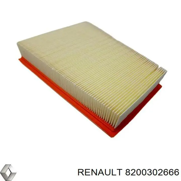Елемент повітряного фільтра Renault (RVI) 8200302666 ціна, від 9.29 USD