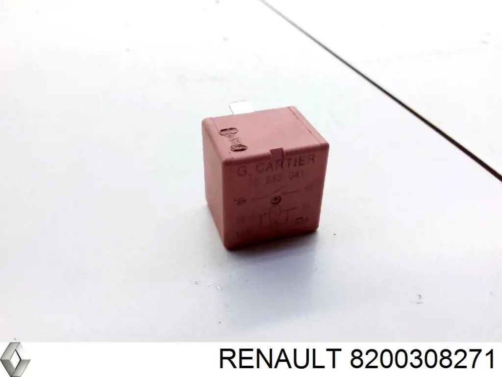 Реле вентилятора Renault (RVI) 8200308271 ціна, від 2.23 USD