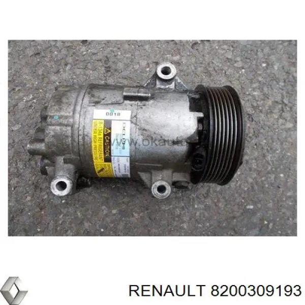 Купити 8200309193 Renault (RVI) Компресор кліматичної установки