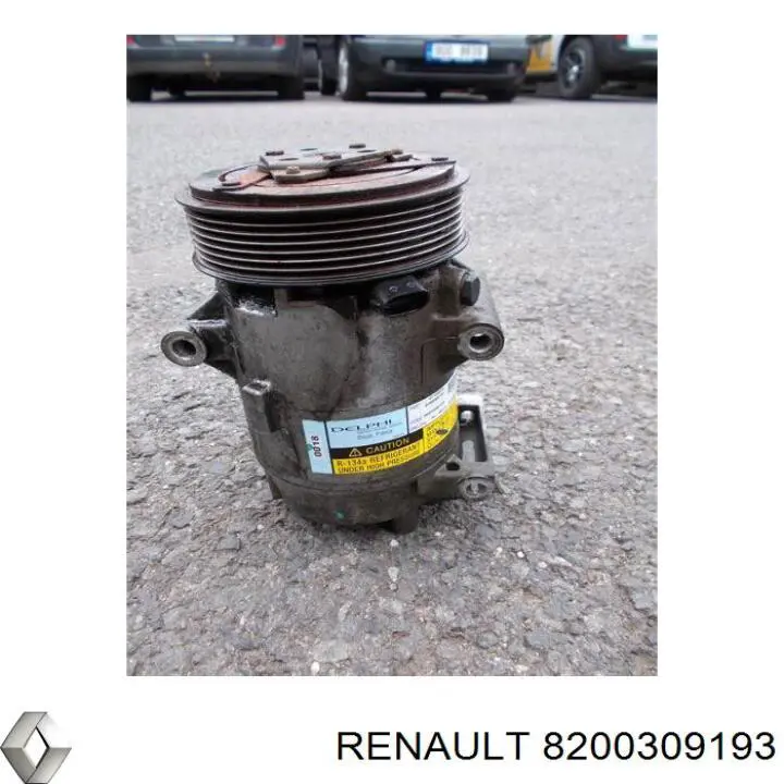 Компресор системи кондиціювання Renault (RVI) 8200309193 ціна, від 63.35 USD