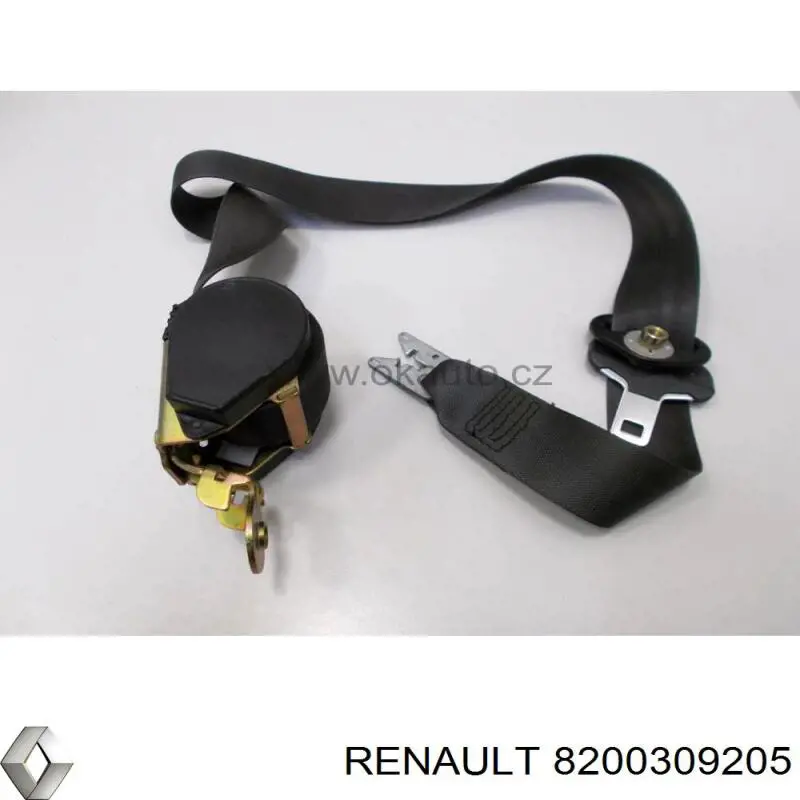 Купити 8200309205 Renault (RVI) Пасок безпеки передній лівий
