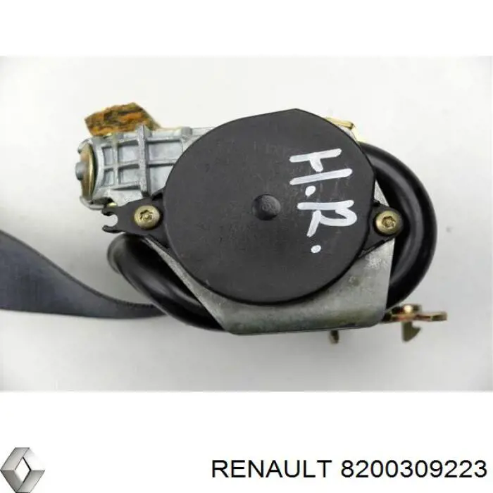 Пасок безпеки задній правий Renault (RVI) 8200309223 ціна, від 8.87 USD