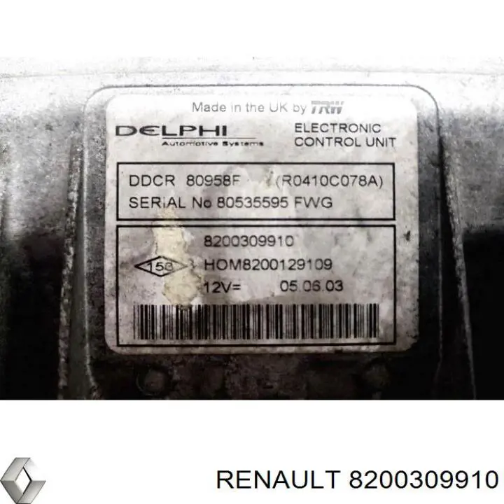 8200309910 Renault (RVI) 