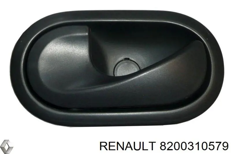 Ручка двері лівою внутрішня перед/зад 8200310579 Renault (RVI)