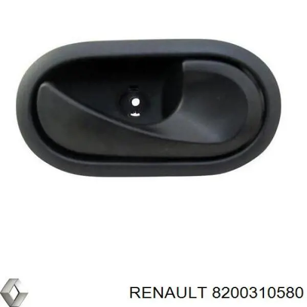 Ручка дверей правихї, внутрішня, перед/зад Renault (RVI) 8200310580 ціна, від 8.43 USD
