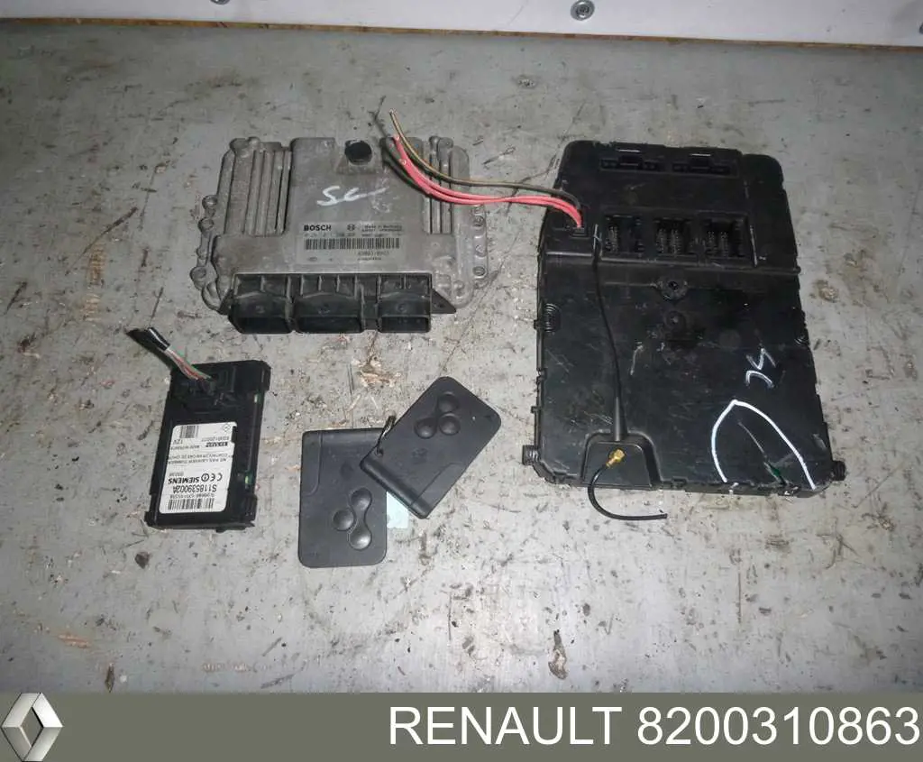 Купити 8200310863 Renault (RVI) Модуль управління двигуном
