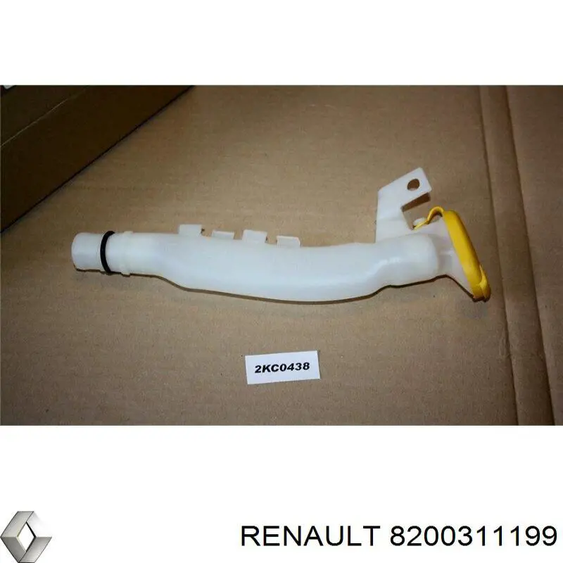 Горловина бачка омивача Renault (RVI) 8200311199 ціна, від 19.00 USD
