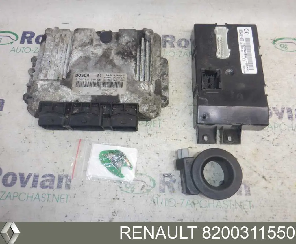 Електронний блок керування двигуном 8200311550 Renault (RVI)