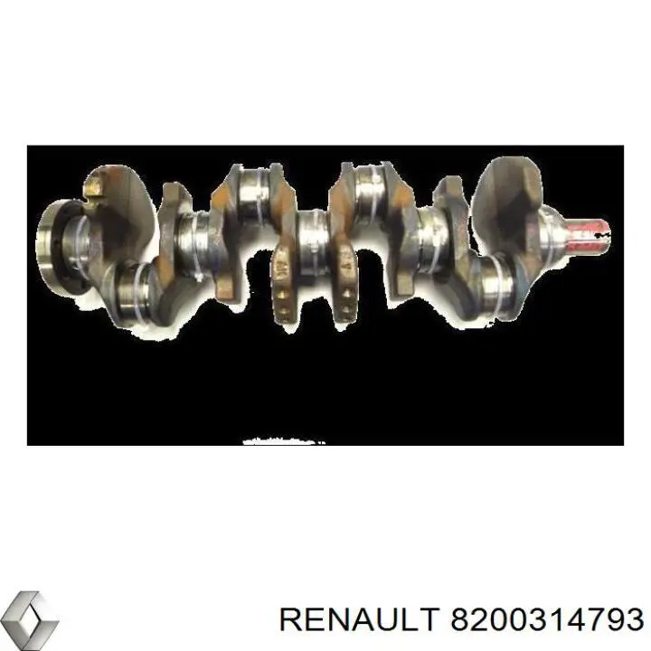 Купити 8200314793 Renault (RVI) Колінвал