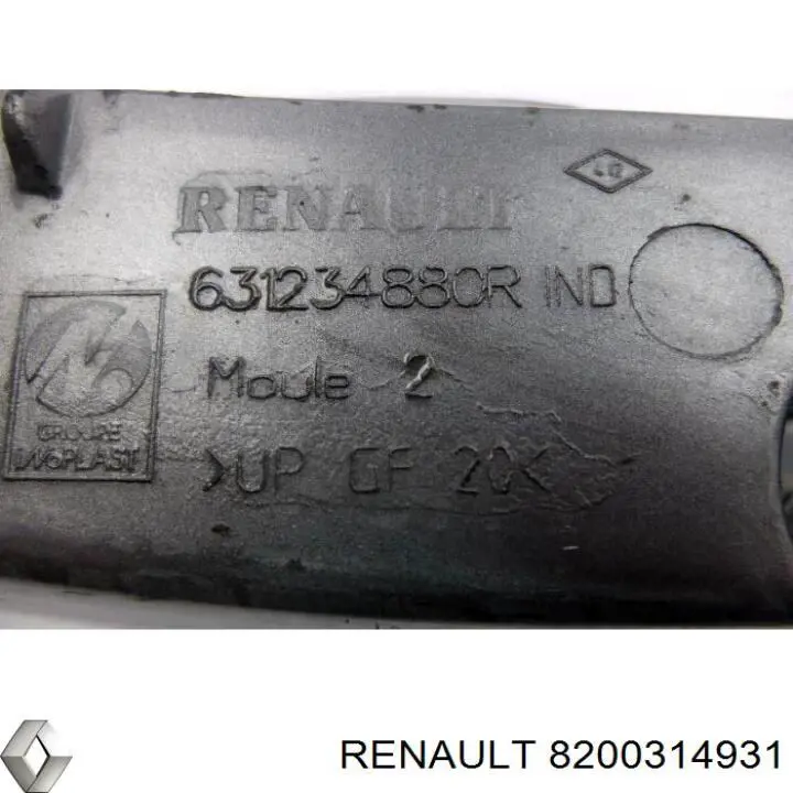 Кронштейн кріплення крила переднього правого верхній Renault (RVI) 8200314931