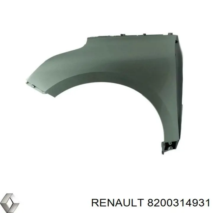 8200314931 Renault (RVI) Кронштейн кріплення крила переднього правого верхній