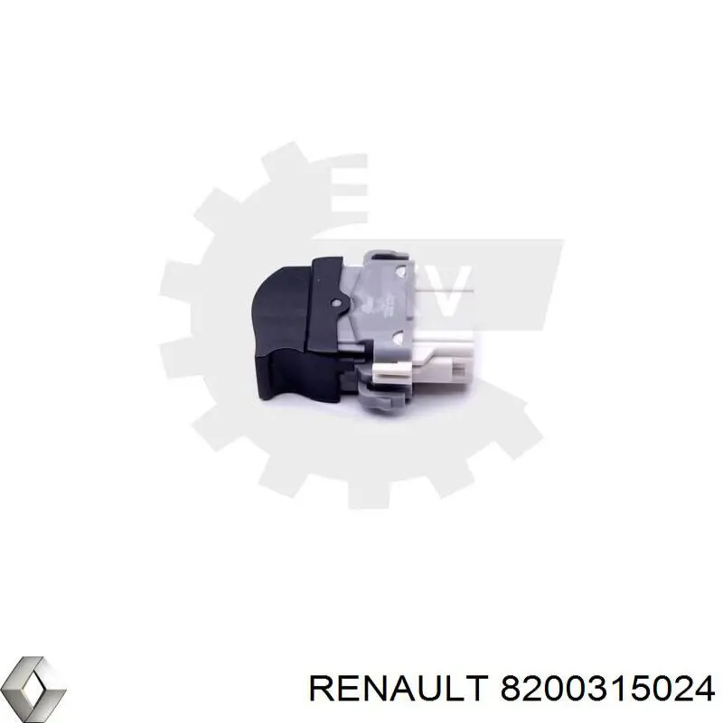 Кнопка вмикання двигуна склопідіймача задня 8200315024 Renault (RVI)