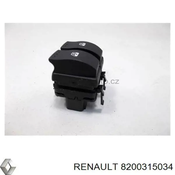 Кнопковий блок керування склопідіймачами передній лівий Renault (RVI) 8200315034 ціна, від 11.16 USD