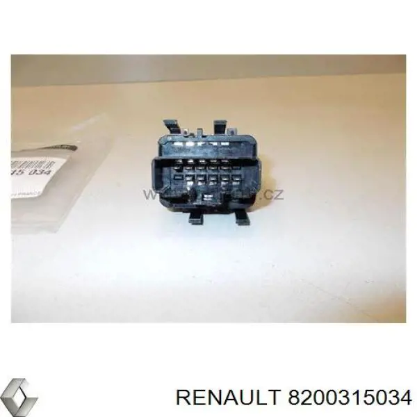 Кнопковий блок керування склопідіймачами передній лівий 8200315034 Renault (RVI)