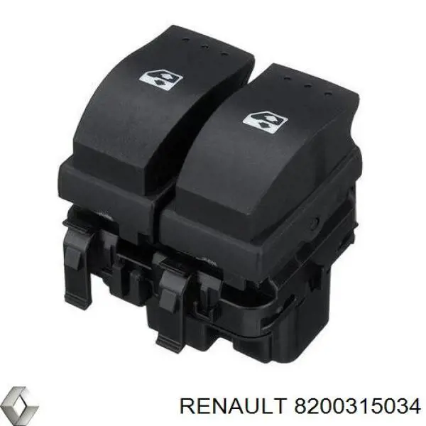 Купити 8200315034 Renault (RVI) Кнопковий блок керування склопідіймачами передній лівий