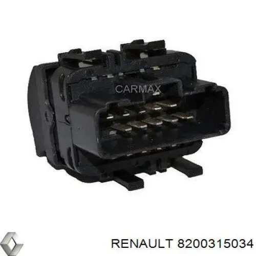 8200315034 Renault (RVI) Кнопки переднього лівого склопід'ємника
