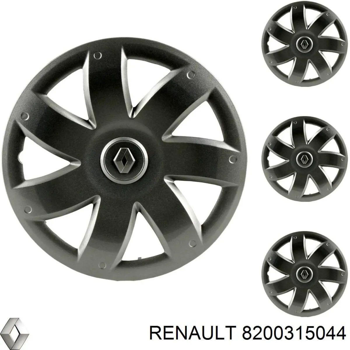 8200315044 Renault (RVI) Кнопка підйомника переднього лівого скла