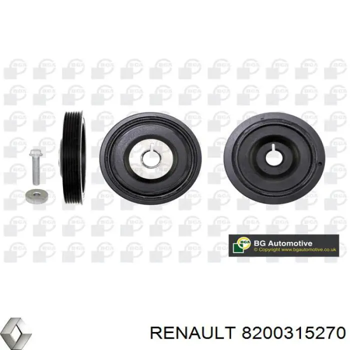 Шків колінвала 8200315270 Renault (RVI)
