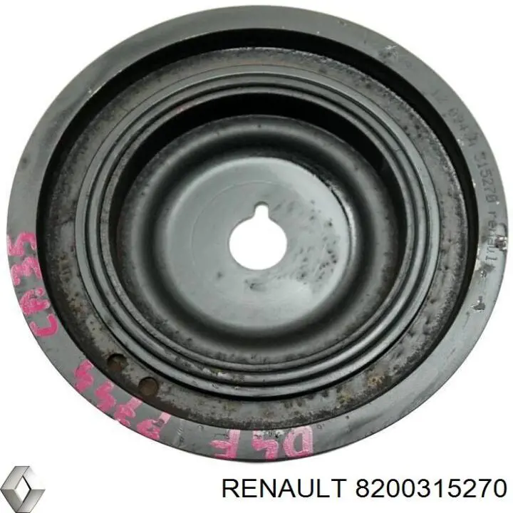 Купити 8200315270 Renault (RVI) Шків колінчастого вала