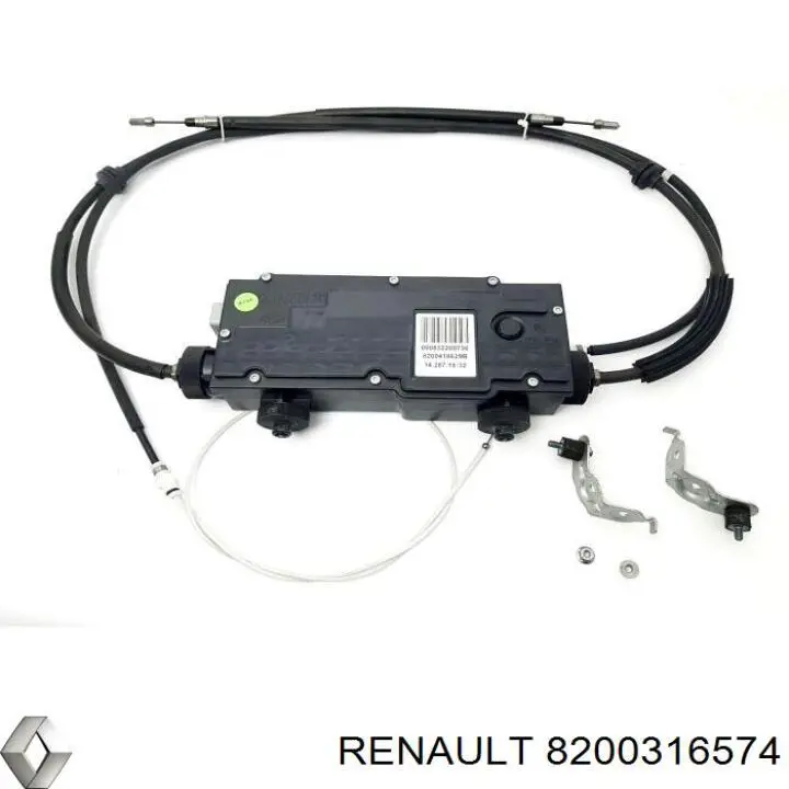Купити 8200316574 Renault (RVI) Трос ручного гальма задній, лівий