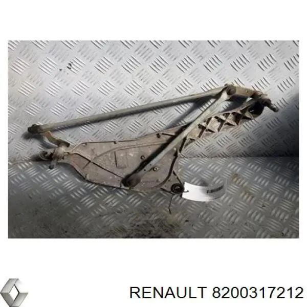 8200317212 Renault (RVI) двигун склоочисника лобового скла (трапеції)