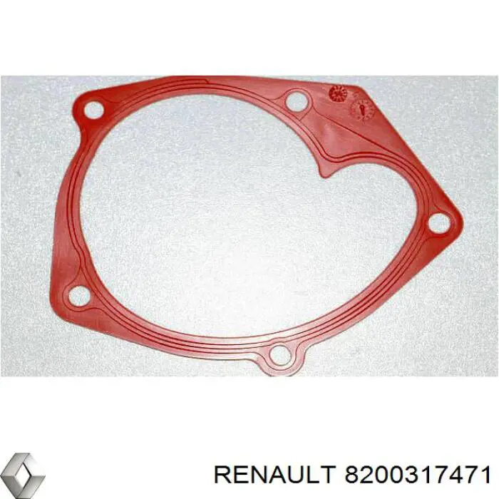 Прокладка водяної помпи Renault (RVI) 8200317471 ціна, від 3.71 USD