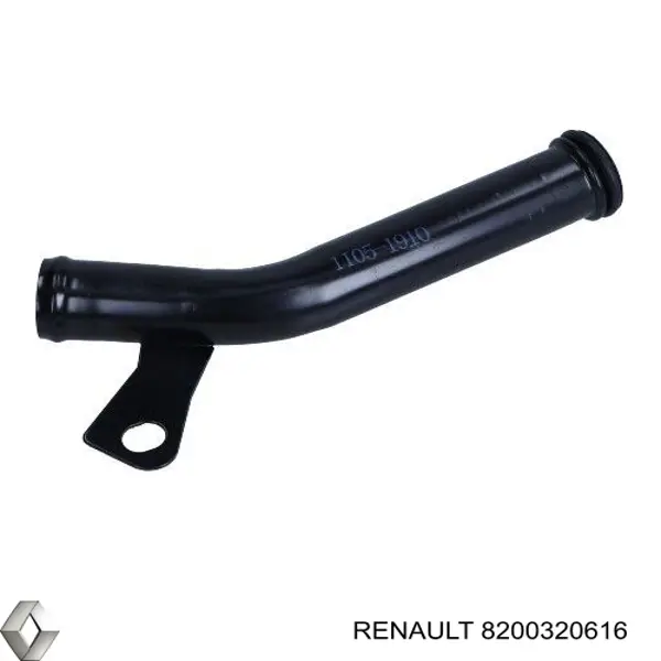Шланг/патрубок водяного насосу, приймальний Renault (RVI) 8200320616 ціна, від 16.09 USD