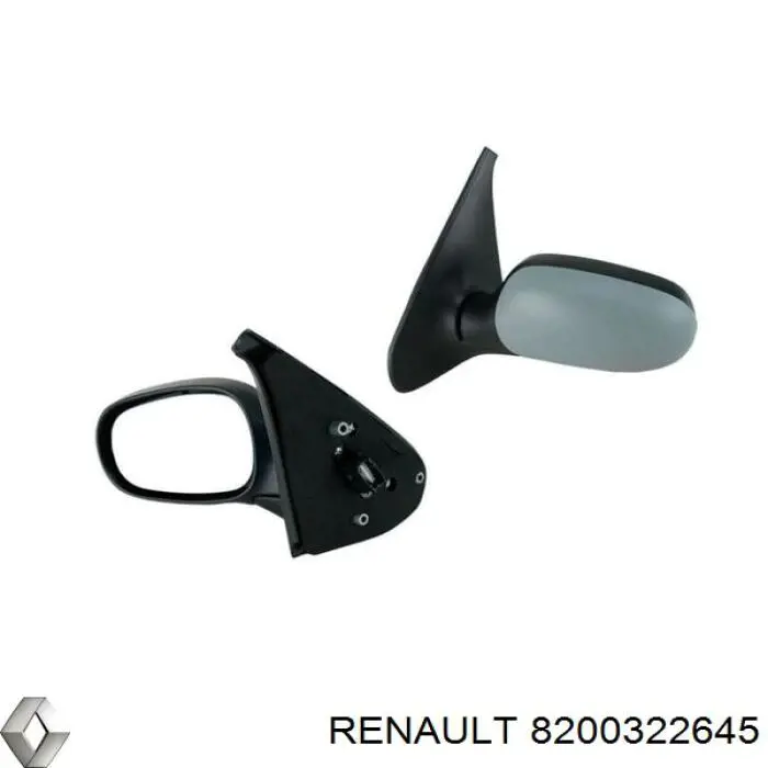 8200322645 Renault (RVI) накладка дзеркала заднього виду, ліва