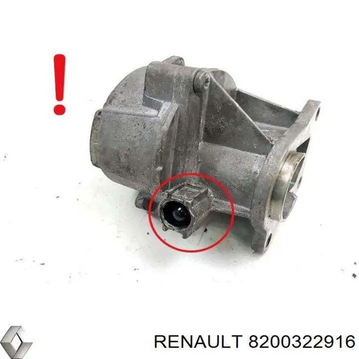 8200451223 Renault (RVI) Насос вакуумний