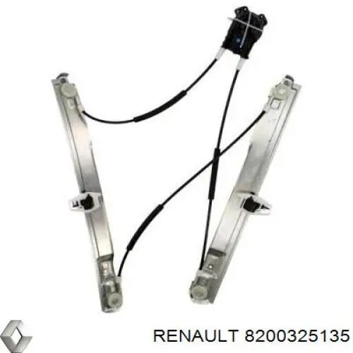 Механізм склопідіймача дверей передніх, правих Renault (RVI) 8200325135 ціна, від 25.34 USD