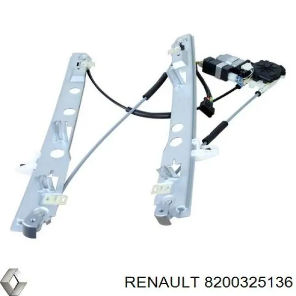 Купити 8200325136 Renault (RVI) Механізм стеклопідйомника водійських дверей