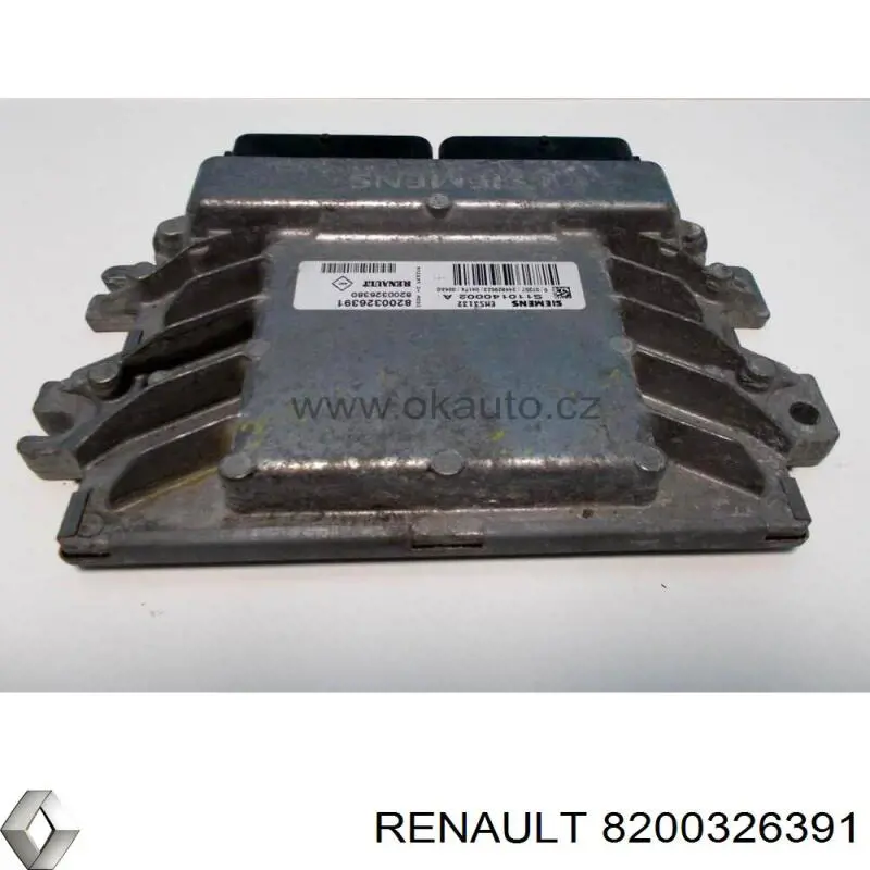 Електронний блок керування двигуном 8200326391 Renault (RVI)