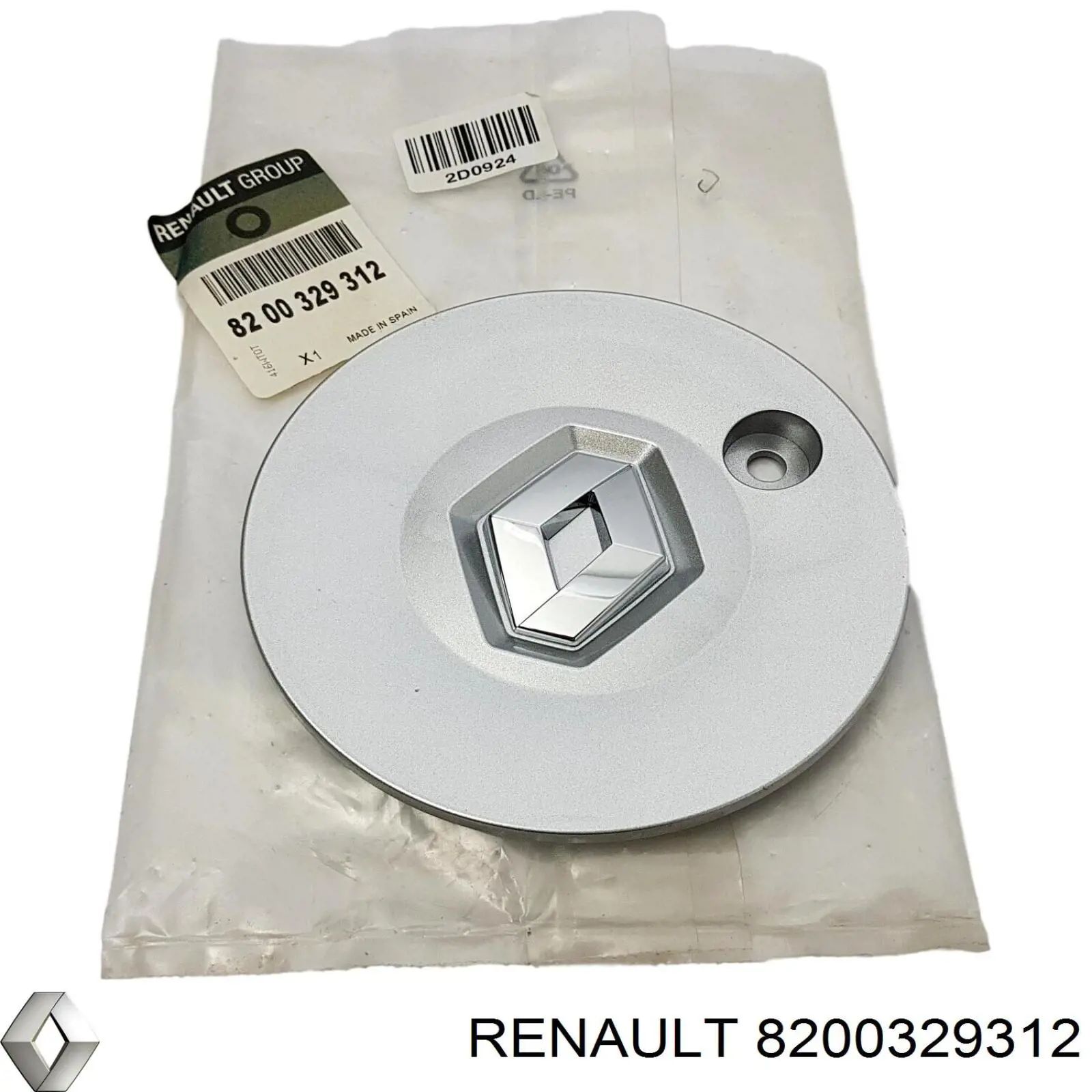 Ковпаки на диски Renault (RVI) 8200329312 ціна, від 11.30 USD