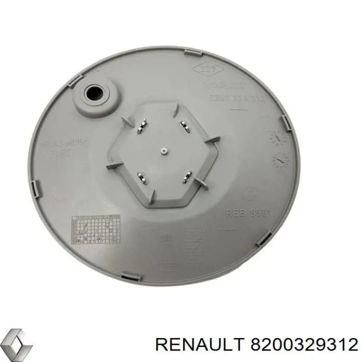8200329312 Renault (RVI) Ковпаки на колеса