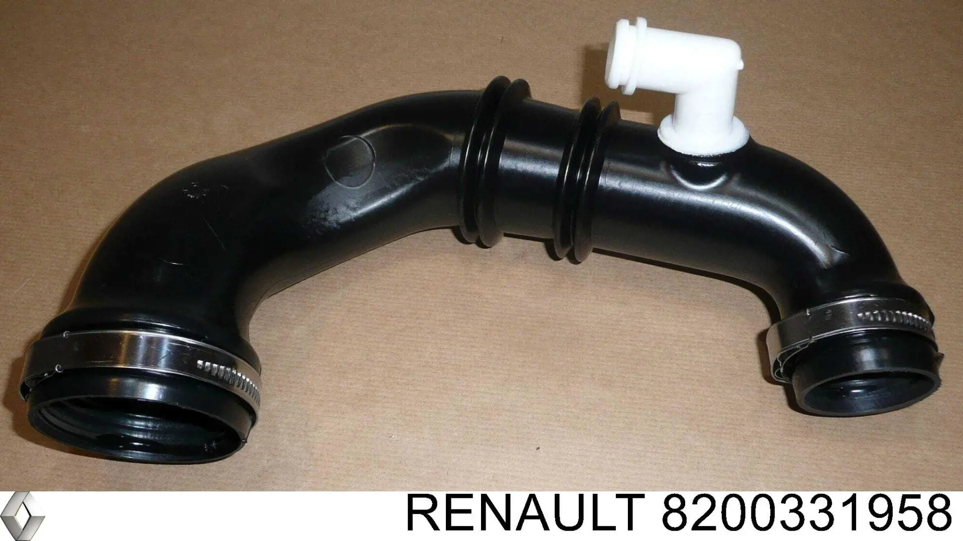 Патрубок повітряний, вхід в турбіну (наддув) Renault (RVI) 8200331958 ціна, від 58.65 USD