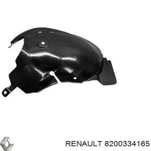 8200334165 Renault (RVI) Підкрилок переднього крила, правий задній