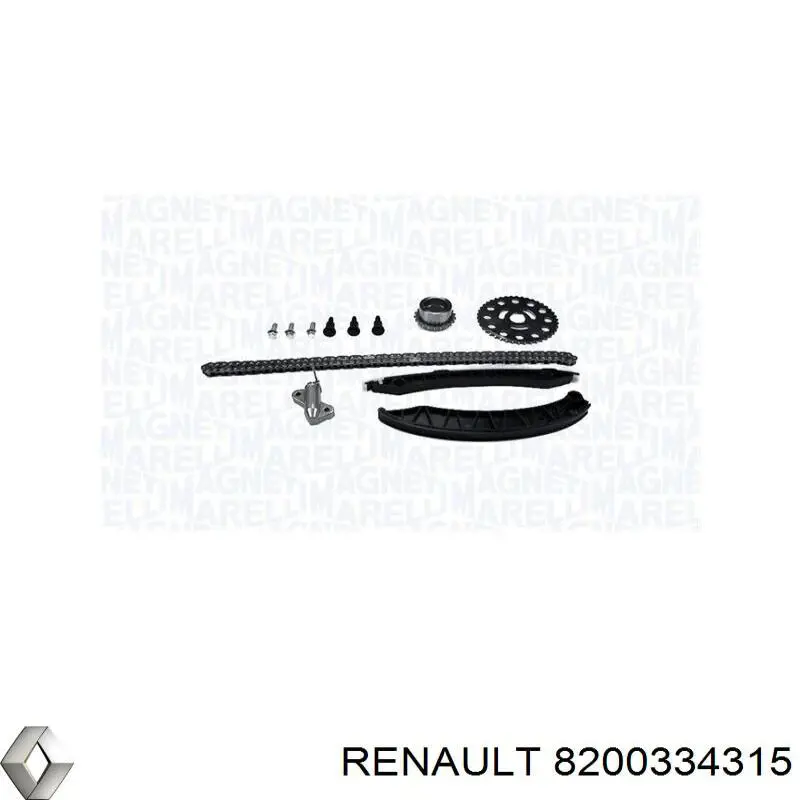 RENAULT 8200334315 натягувач ланцюга грм Renault Trafic