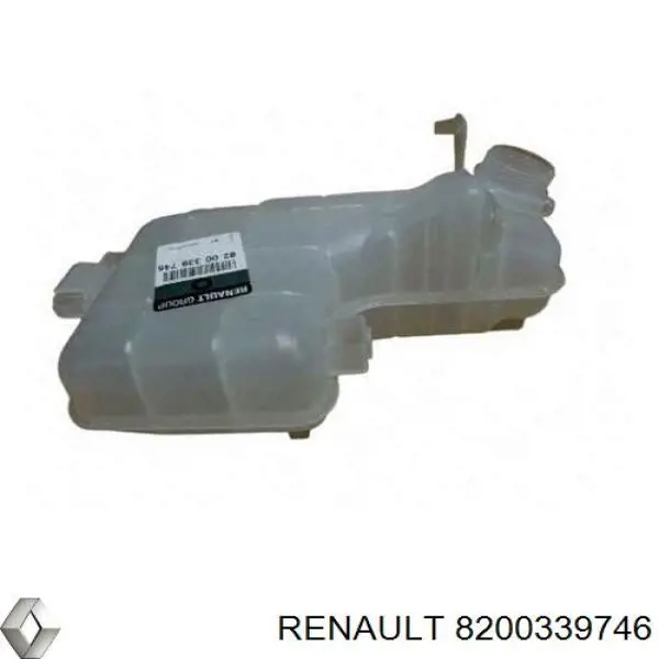 Бачок системи охолодження двигуна розширювальний Renault (RVI) 8200339746 ціна, від 23.56 USD