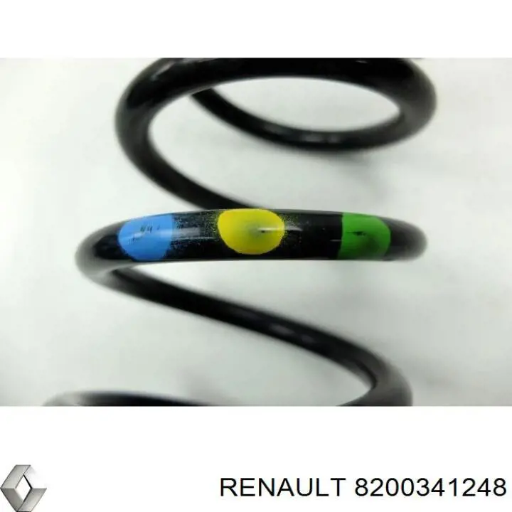 Пружина задня Renault (RVI) 8200341248 ціна, від 21.03 USD