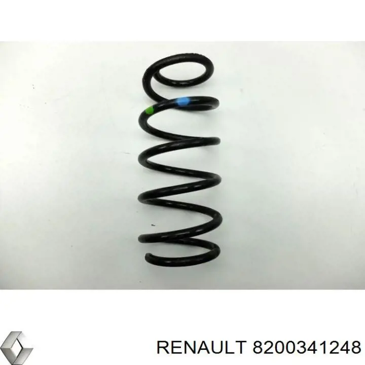 Задні пружини 8200341248 Renault (RVI)
