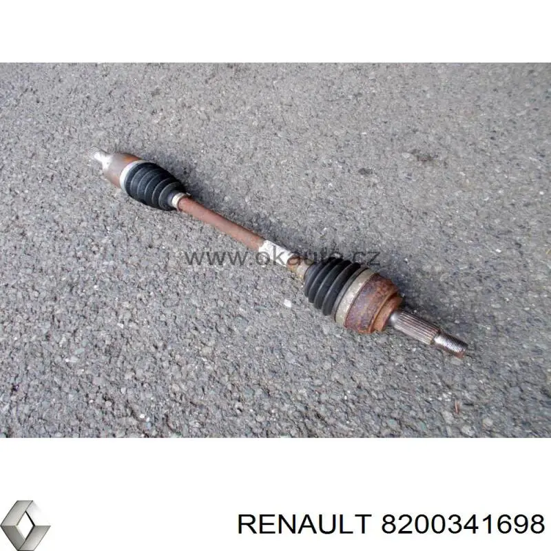 Привід передній лівий Renault (RVI) 8200341698 ціна, від 97.84 USD