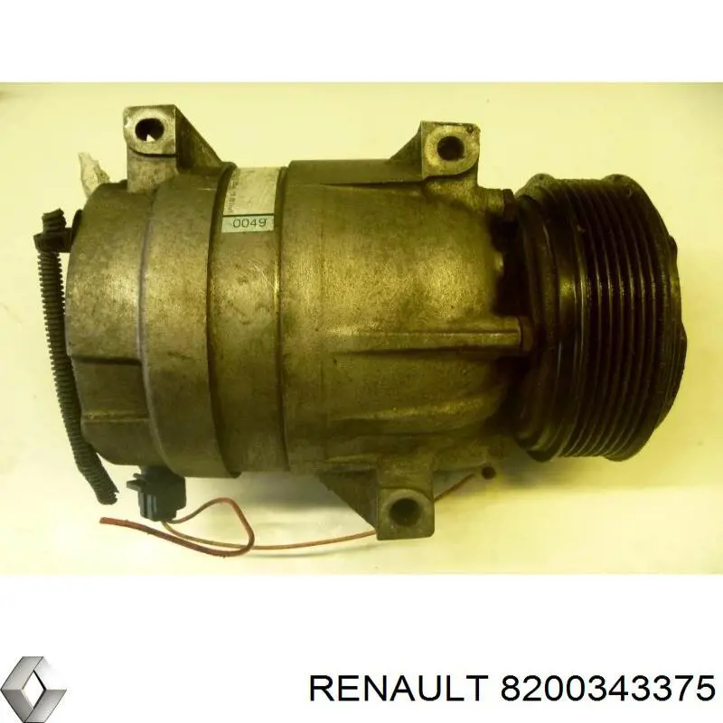 8200343375 Renault (RVI) компресор кондиціонера